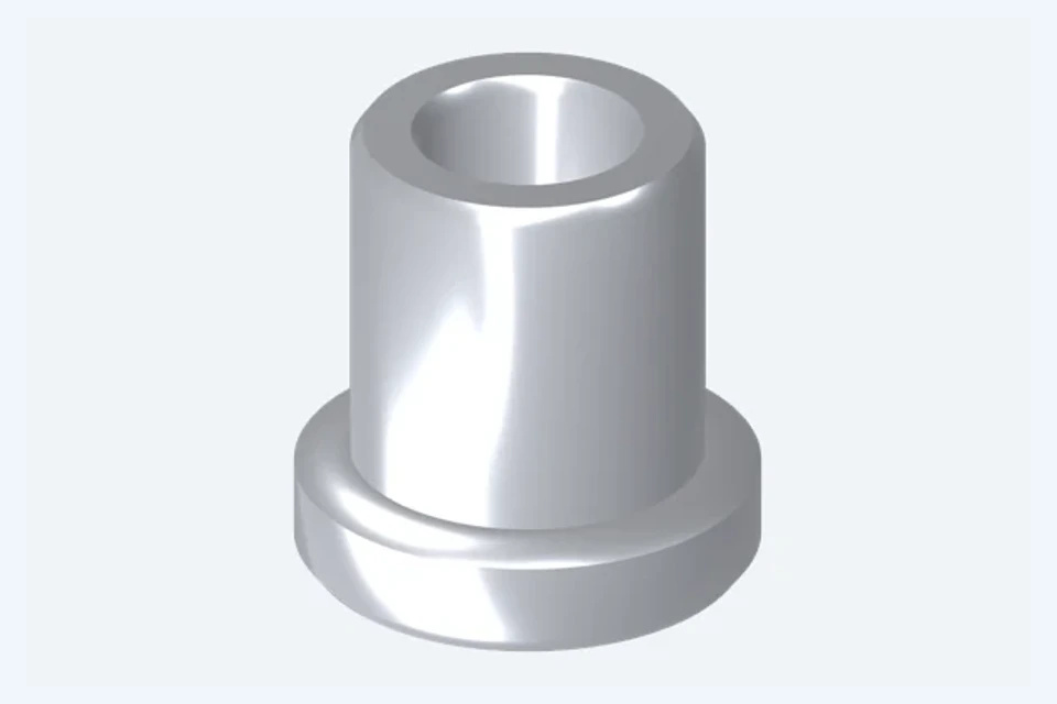 Illustrative part geometry for round diameters
