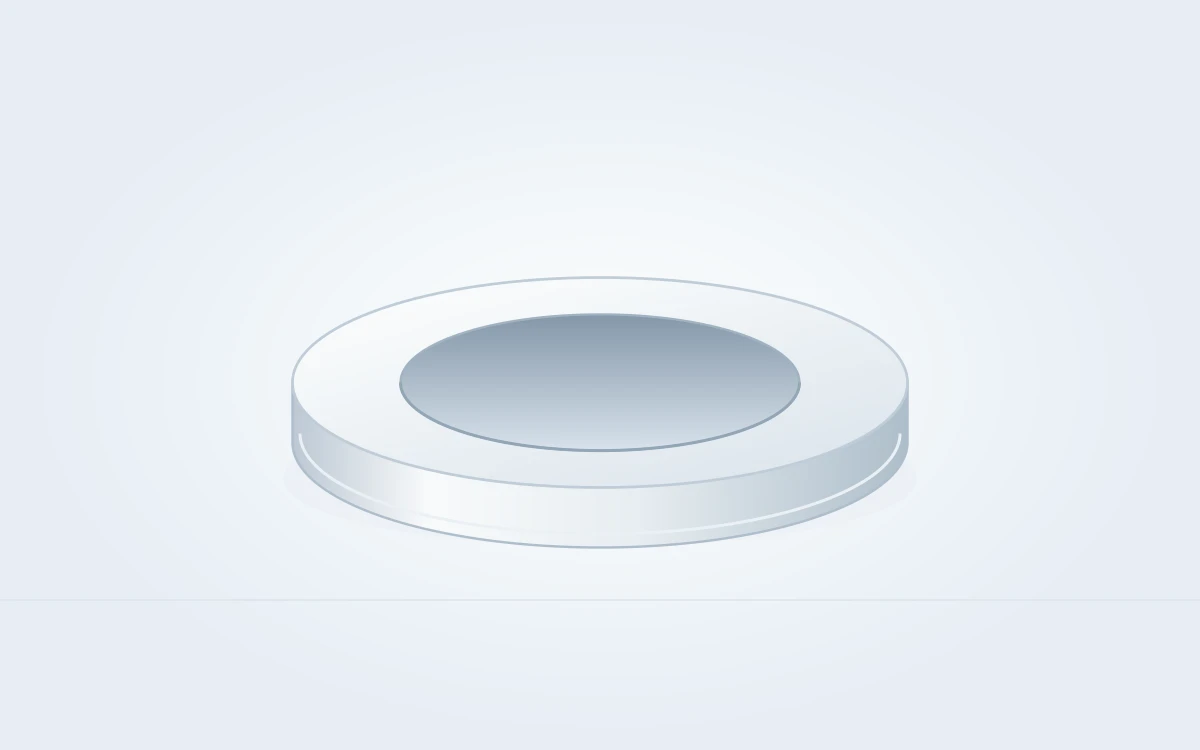 Seal and back-up rings geometry; material identity and dimensions are not represented