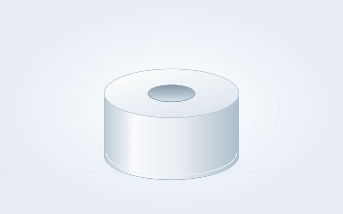 Insulating spacers geometry; material identity and dimensions are not represented