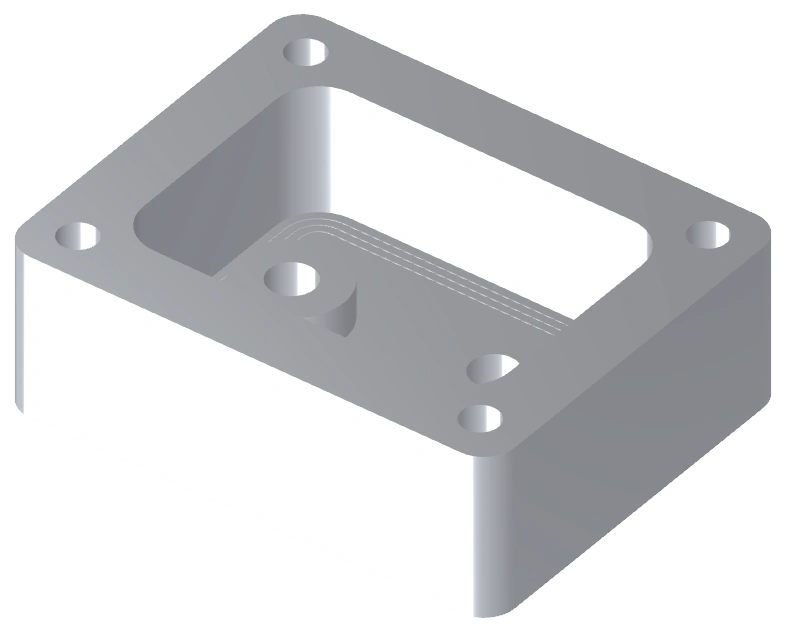 CNC Milling illustrative component