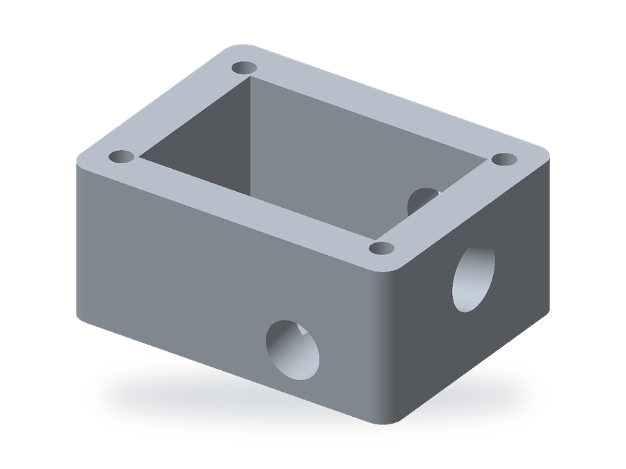 Illustrative CAD model: Multi-Face Housings
