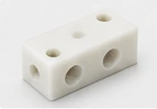 Illustrative manifold block geometry — AI illustration, not a vetcnc production photograph